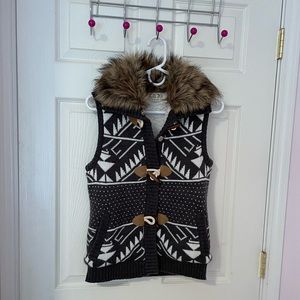 Girls winter vest